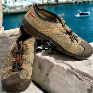 Land's End Walking Hiking Shoes Boys, sz 2